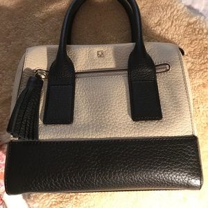 Kate Spade tan and black purse